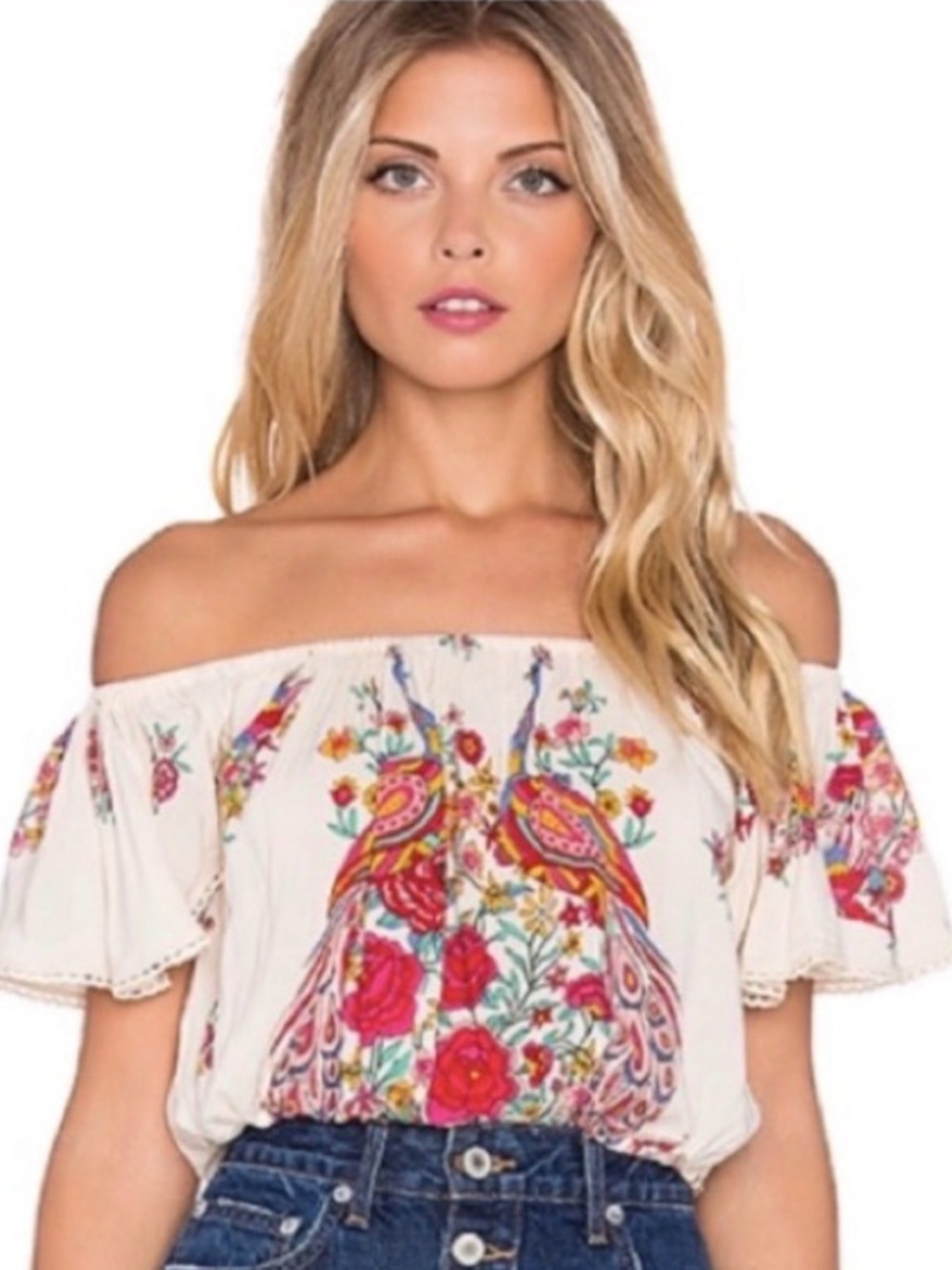 **Rare** Spell & The Gypsy Hotel Paradiso Crop Top